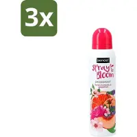 Sence 3 x - Floral & Grapefruit - Deodorant - Fris & Fruitig - 150 ml - Frisheid - Fruitige Geur - Bloemige Geur - Grapefruit - Deodorant
