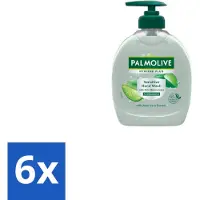 Palmolive 6 x – Handzeep – Hygiene Plus Sensitive – Pompje - 300 ml - Gevoelige Huid - Handzeep - Hygiëne - Aloë Vera - Dermatologisch Getest