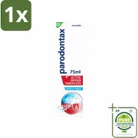 Parodontax 1 x – Tandpasta – Active Repair Fresh Mint – 75 ml - Tandvlees Herstellen - Tandplak Verwijderen - Bloedend Tandvlees - Gezwollen Tandvlees - Ontstoken Tandvlees