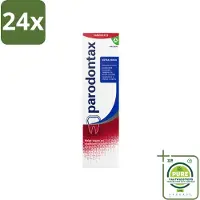 Parodontax – Tandpasta – Extra Fresh – 75 ml - Voordeelverpakking - 24 stuks - Tandpasta voor bloedend tandvlees - Gezond tandvlees