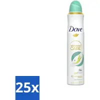 Dove 25 x Deodorant Spray - Peer & Aloë Vera - 200 ml - Deodorant Spray - Peer & Aloë Vera - Anti-Transpirant - 72 Uur Bescherming - Huidverzorging