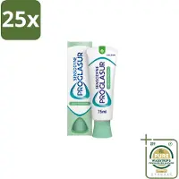 Sensodyne 25 x - Tandpasta - ProGlasur Daily Protection - Dagelijkse Bescherming - 75 ml - Grootverpakking - Tandpasta - Glazuurbescherming - Tanderosie - Fluoride - Dagelijkse Tandpasta