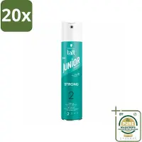 Taft 20 x - Strong 2 - Junior Haarspray - Milde maar sterke fixatie - 250 ml - Grootverpakking - Haarspray - Milde Haarspray - Sterke Fixatie - 48 Uur Hold - Vegan Haarspray