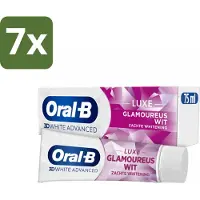 Oral-B 7 x - 3D White Advanced – Tandpasta – Luxe – Glamorous White – 75 ml - Koffiezetapparaat