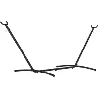 Famanu – Hangmatstandaard voor hangmat met haken, afmetingen 280 x 120 x 110 cm, perfect voor ontspanning buitenshuis