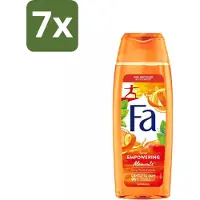 Fa 7 x – Douchegel – Empowering Moments – 250 ml - Douchegel - Hydraterende Douchegel - Douchegel Empowering Moments - Milde Douchegel - Douchegel Voor Normale Huid