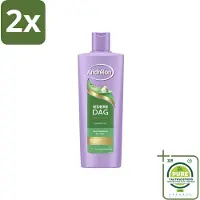 Andrélon – Shampoo – Iedere Dag – 400 ml - Voordeelverpakking - 2 stuks - Dagelijks haar wassen - Fris haar
