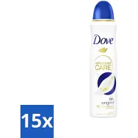Dove 15 x – Deodorant Spray – Original – 150 ml - Anti-transpirant Spray - Deodorant Spray - Anti-transpirant - Deodorant - Okselbescherming