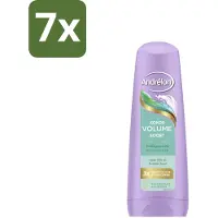 Andrélon 7 x – Conditioner – Volume Boost – 200 ml - Fijn Haar - Futloos Haar - Volume Boost - Kokos Conditioner - Aloë Vera