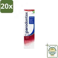 Parodontax 20 x – Tandpasta – Extra Fresh – 75 ml - Grootverpakking - Bloedend Tandvlees - Tandpasta - Gezond Tandvlees - Fluoride - Gaatjes Voorkomen