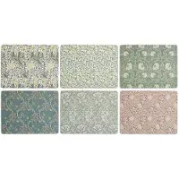 Famanu – Set van 6, veelkleurig, 30,5 cm x 23 cm/12" x 9"