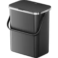 EKO - Puro Plus Food Waste Caddy 10 liter - Zwart - Kunststof