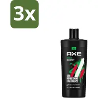 Axe 3 x – Douchegel – Africa – 700 ml - Douchegel - Douchegel Africa - Douchegel Voor Mannen - Douchegel Warm - Douchegel Kruidig