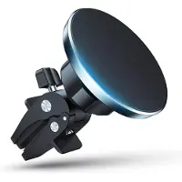 Famanu – 16 sterke magnetische telefoonhouders, autoventilatie, 360° draaibare magnetische autohouder, geschikt voor verschillende smartphones