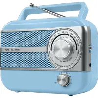 Muse M-056 VB – Compacte draagbare Retro Radio - Blauw