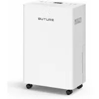 BuTure - 12L luchtontvochtiger voor thuisgebruik - 1,7L waterreservoir - twee ventilatiesnelheden