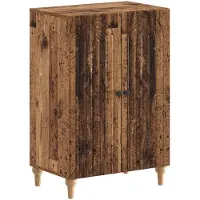 vidaXL Schoenenkast ALKMAAR 59,5 x 39,5 x 90 cm Bewerkt hout Oud hout