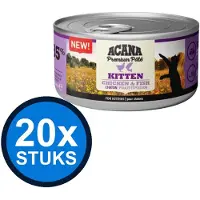 Acana 20x - Premium Pate Kitten Chicken & fish - Kattenvoer Natvoer - 85 g