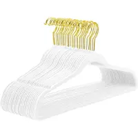 Famanu – Premium fluwelen pak-hangers, set van 50, heavy duty en ruimtebesparend