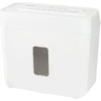 Tronic Papierversnipperaar - Wit - Capaciteit: max. 4 vellen - Snippergrootte: ca. 4 x 32 mm