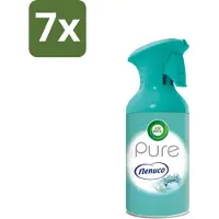 Air Wick 7 x - Luchtverfrisser - Pure Nenuco - Spray - 250 ml - Luchtverfrisser - Nenuco Aroma - Luchtverfrissende Spray - Frisse Geur - Huisgeur