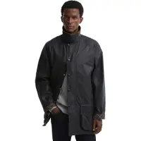 Barbour Beaufort wax jas donkerblauw