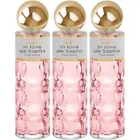 Saphir In Love 200ml Eau De Parfum 3 Eenheden