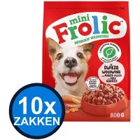 Frolic 10x - Droog Mini Rund - Hondenvoer Droogvoer - 800 g