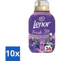Lenor 10 x - Wasverzachter - Fresh Air Maneschijn - Ultra Geconcentreerd - 36 Wasbeurten - Wasverzachter - Frisheid - Wasgoed - Kledingbescherming - Buiten Geur