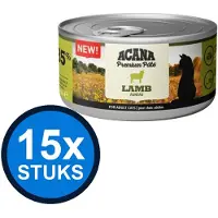 Acana 15x - Premium Pate Cat Lamb - Kattenvoer Natvoer - 85 g
