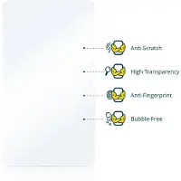 BROTECT - Screenprotector voor Volla Phone Plinius Plus - Folie Beschermfolie transparant 6 Stuks