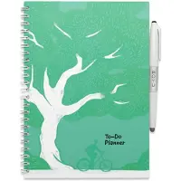 MOYU Uitwisbaar Planner A5 - To-Do Lijsten - Softcover - Multifunctionele pagina’s - Inclusief uitwisbare pen, penhouder en wisdoekje