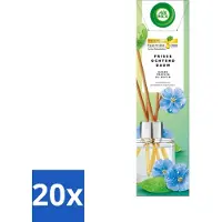 Air Wick 20 x - Geurstokjes - Frisse Ochtenddauw - Essentiële Oliën - 40 ml - Geurstokjes - Frisse Ochtenddauw - Essentiële Oliën - Luchtverfrisser - Natuurlijke Geur