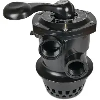 Mega Pool Mega 6-weg klep met klemdeksel 1,5" topmount voor FSF zandfilterset