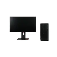 Lenovo ThinkCentre M90t G6 U7 16 512 + ThinkVision T27QD-40 27 QHD Docking Intel Core Ultra 7 265 vPro-processor E-cores tot 4,60 GHz en P-cores tot 5,20 GHz, Windows 11 Pro 64, 512 GB SSD TLC Opal