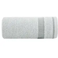 Eurofirany Zacht Badlaken Rodos 70x140cm - 100% Katoen - Zilver