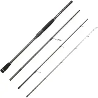 Sunset Explora Sw Travel Spinning Rod Zilver 2.40 m / 10-40 g