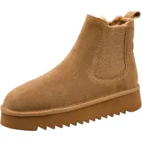 Tamaris Chelsea boots camel