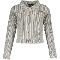 NoBell' Denim twill stripe short jacket Q002-3305