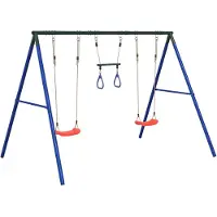 vidaXL Schommelset met schommels en trapeze