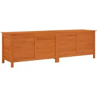 vidaXL Tuinbox 198,5x50x56,5 cm massief vurenhout bruin