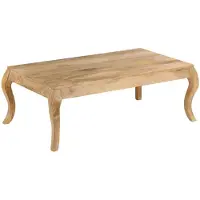 vidaXL Salontafel 116x66x41 cm massief mangohout
