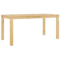 vidaXL Eettafel PANAMA 160x80x75 cm massief grenenhout