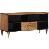 vidaXL Tv-meubel 100x33x46 cm massief mangohout