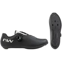 Northwave - Sonic Plus Wide - Fietsschoenen 42, zwart/grijs