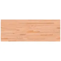 vidaXL Bureaublad 150x55x2,5 cm massief beukenhout