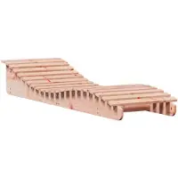vidaXL Ligbed 205x60x31,5 cm massief douglashout