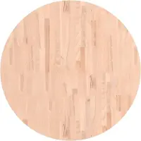 vidaXL Tafelblad rond Ø90x4 cm massief beukenhout