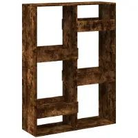 vidaXL Kamerscherm 100x33x135 cm bewerkt hout gerookt eikenkleurig