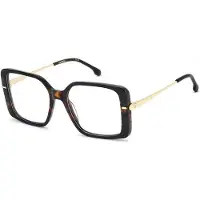 Carrera 3111 52/17/126.7 Zwart havana Acetaat monturen DAMES 3111